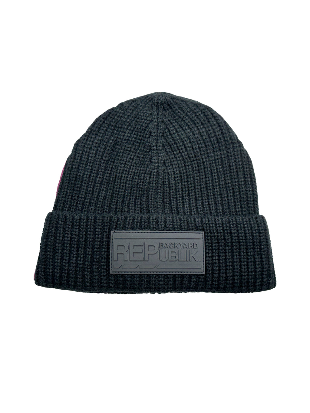 Backyard REPublik Black Patch + Black Beanie